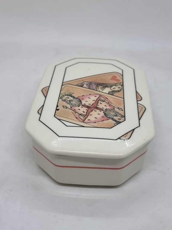 Vintage Villeroy & Boch Porcelain jewelry box Made… Gem