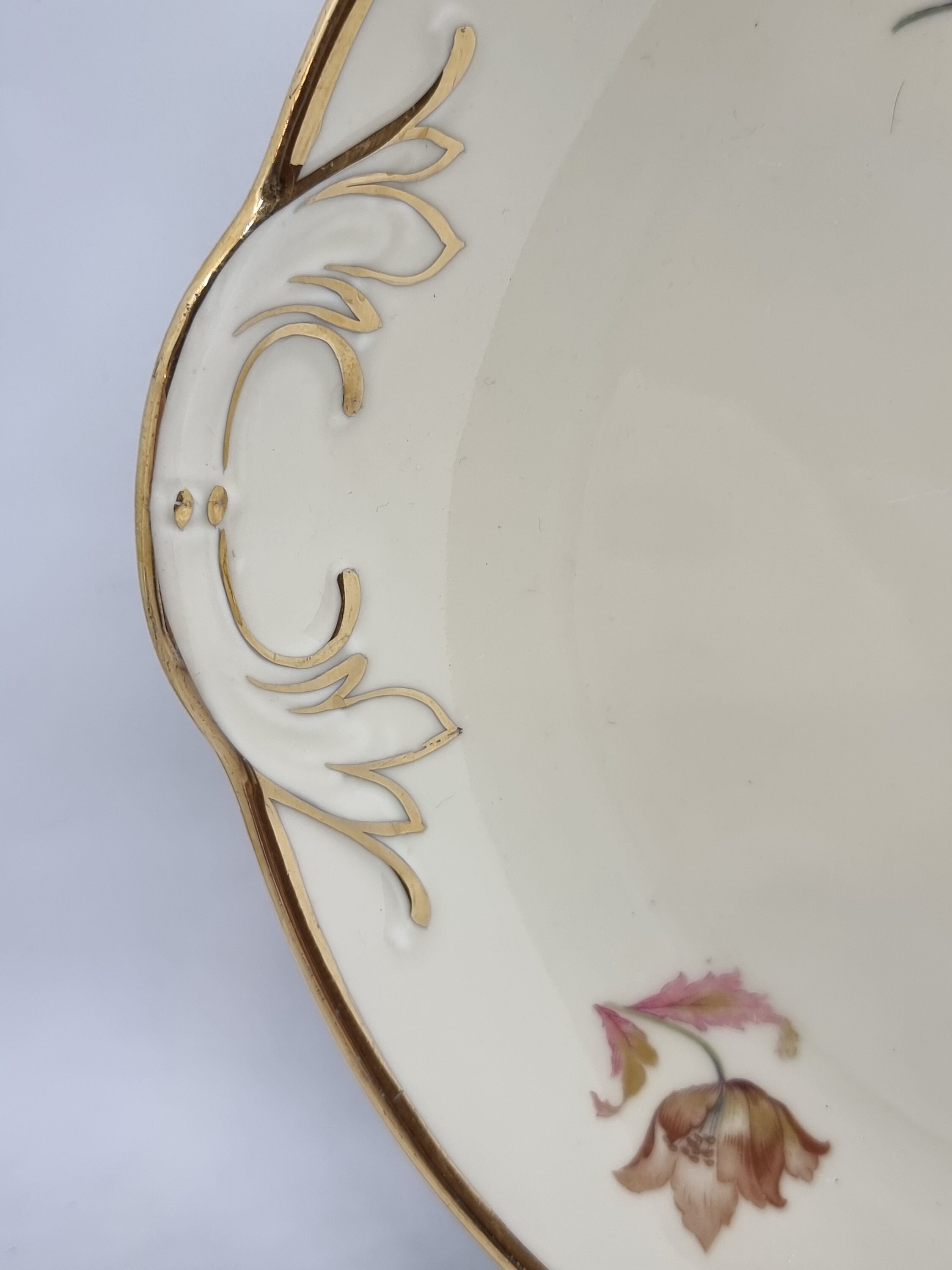 Vintage Kjøbenhavns Porcelains Maleri KPM Denmark Large Platter