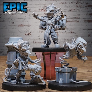 Goblins (3 Poses) • Grand Carnival • EPIC Miniatures | Dungeons and Dragons | Tabletop Games | Wargames | Resin Miniature