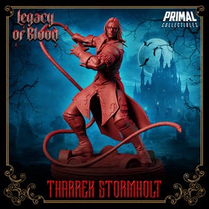 Tharek Stormholt • Legacy Of Blood • Primal Collectibles | Dungeons and Dragons | Tabletop Games | Wargames | Resin Miniature
