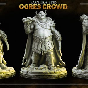 Gundahar Ogre Lord by Primal Collectibles | Dungeons and Dragons | Tabletop Games | Wargames | Resin Miniature