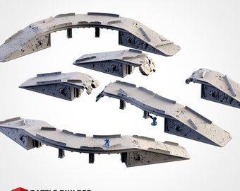 Bridges by Txarli Factory | Post Apocalyptic | Wargames | DnD | Dungeons and Dragons | Scatter Terrain | Diorama