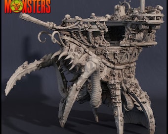 Garnelen Piraten Schiff per Print Deine Monster | Dungeons and Dragons | D&D | DnD | Tabletop Spiele | Kriegsspiele | Resin Miniatur