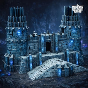 Underdark Barracks Terrain Modular Dungeons and Dragons 15 mm 28 mm 32 mm