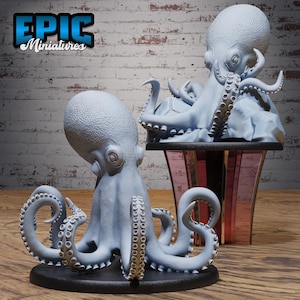 Giant Octopus (2 Poses) • Deep Sea Mysteries • EPIC Miniatures | Dungeons and Dragons | Tabletop Games | Wargames | Resin Miniature