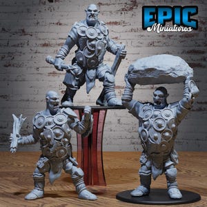 Shield Hill Giant (3 Poses) • Monster Frenzy • EPIC Miniatures | Dungeons and Dragons | Tabletop Games | Wargames | Resin Miniature