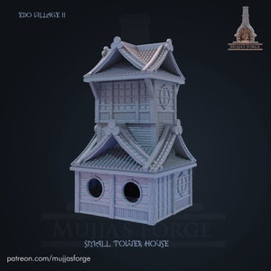Tower House by Mujja&#39;s Forge | Dungeons and Dragons | Wargames | DnD | Tabletop Games | Scatter Terrain | Diorama