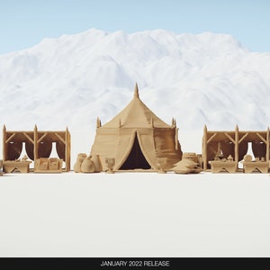 Barenhole Street Market by Wonderworlds | Dungeons and Dragons | D&D | Wargames | DnD | Tabletop Games | Scatter Terrain