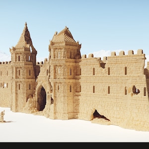 Crushed City Gate of Drennheim by Wonderworlds | Dungeons and Dragons | D&D | Wargames | DnD | Tabletop Games | Scatter Terrain