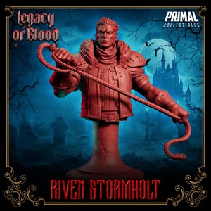 Busto de Stormholt Riven • Legado de sangre • Coleccionables primigenios / Mazmorras y dragones / Juegos de mesa / Juegos de guerra / Miniaturas de resina