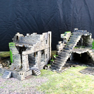 The Ruins of Ashborne Full Bundle (15 Ruins) by Tabletop Terrain | Dungeons and Dragons | D&D | Wargames | Tabletop Games | Scatter Terrain
