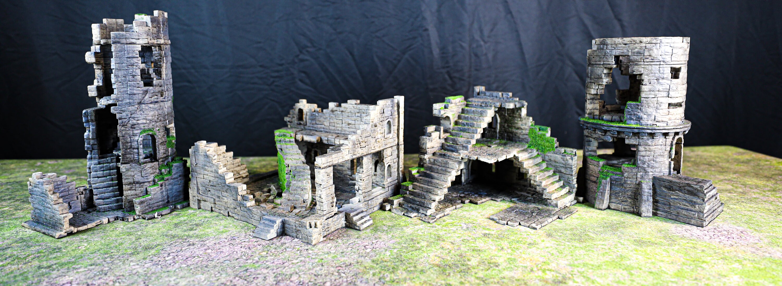 The Ruins of Ashborne Full Bundle (15 Ruins) by Tabletop Terrain | Dungeons and Dragons | D&D | Wargames | Tabletop Games | Scatter Terrain