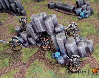 Rock Bridge Scatter Terrain for Dungeons and Dragons 15mm 28mm 32mm