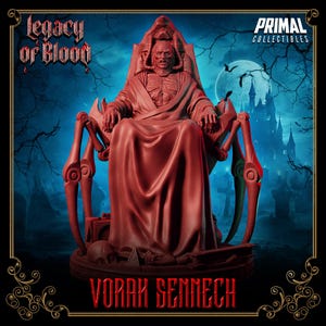 Lord Vorak Sennech • Legado de Sangre • Coleccionables primigenios / Dungeons and Dragons / Juegos de mesa / Juegos de guerra / Miniaturas de resina