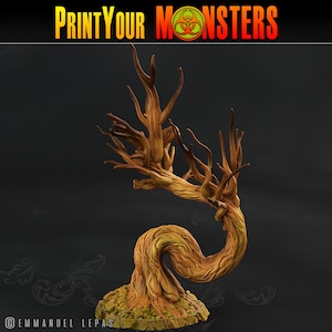 Creepy Dark Trees (2 Models) • The Shadowcreep Wood • by Print Your Monsters | Dungeons and Dragons | D&D | DnD | Tabletop Games | Wargames