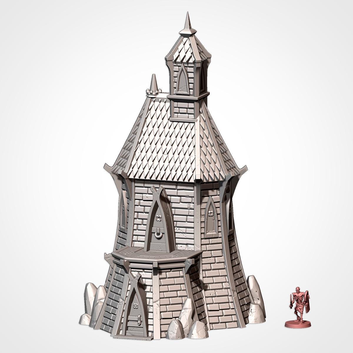Elven Buildings | Modular Elven Village Terrain | 28/32mm RPG Dnd ...