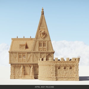 Barracks by Wonderworlds | Dungeons and Dragons | D&D | Wargames | DnD | Tabletop Games | Scatter Terrain