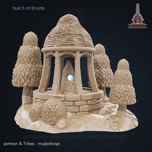 Place of Power • Fantasy Forest Scatter Terrain Set • by Mujja&#39;s Forge | Dungeons and Dragons | Wargames | Tabletop Games | Scatter Terrain