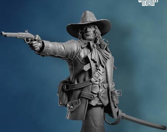 Hunter Kaelvor Drenn Bust • Legacy Of Blood • Primal Collectibles | Dungeons and Dragons | Tabletop Games