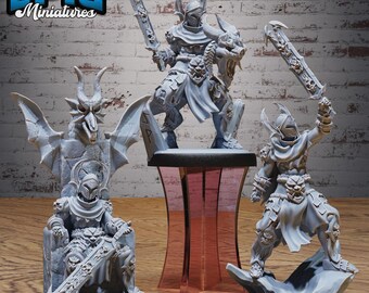 Oath Breaker Miniature • Resin Demons of Torment, 28mm Scale
