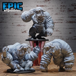Giant Sloth Nomad (3 Poses) • Grand Carnival • EPIC Miniatures | Dungeons and Dragons | Tabletop Games | Wargames | Resin Miniature