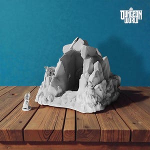 Underjordiska ingångar | Modulär grotta och mörk terräng | 28/32 mm RPG DnD Scatter