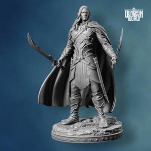 Drow Ranger Varik de Primal Collectibles / Dungeons and Dragons / Juegos de mesa / Wargames