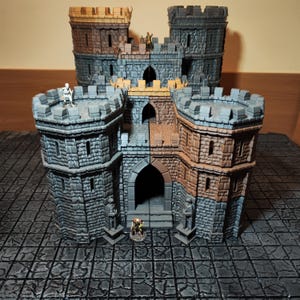 Dragon Keep 28mm Dungeons and Dragons | D&D Wargames DnD Tabletop Games Scatter Terrain