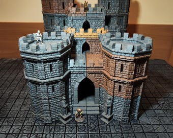 Dragon Keep 28mm Dungeons and Dragons | D&D Wargames DnD Tabletop Games Scatter Terrain