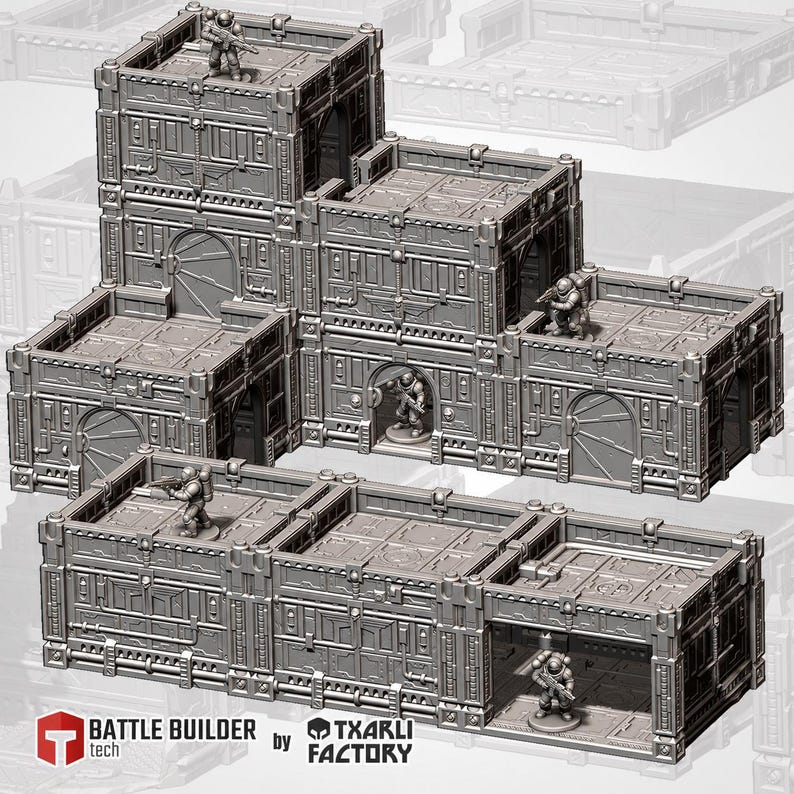 Modular Hive City Buildings Sci Fi Terrain Wargaming Set - Etsy New Zealand