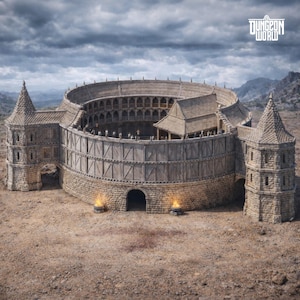Masywny Teren Modułowy Dungeons and Dragons Pathfinder 15 mm 28 mm 32 mm