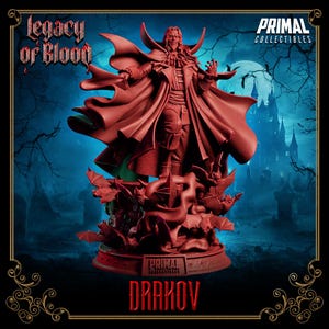 Drakov Drácula (Edición de coleccionista) • Legado de sangre • Coleccionables primigenios / Mazmorras y dragones / Juegos de mesa / Juegos de guerra
