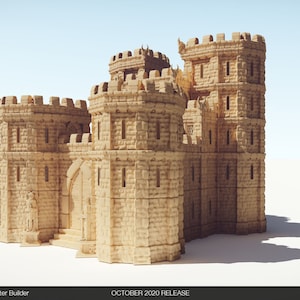 EPIC Drennheim Castle (Dragon Keep) | Dungeons and Dragons | D&D | Wargames | DnD | Tabletop Games | Scatter Terrain | WonderWorlds