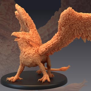 Grifone Selvaggio • Mostro Rampage • Miniature EPIC / Dungeons and Dragons / Giochi da tavolo / Wargame / Miniature in resina