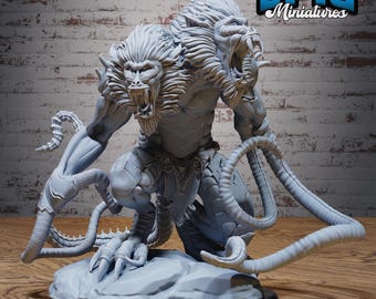 ストレンジャーシングスに登場するデモゴルゴン、D&D DNDミニチュア