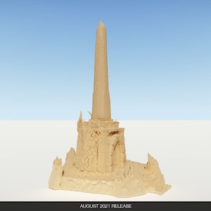 The Cursed Obelisk by Wonderworlds | Dungeons and Dragons | D&D | Wargames | DnD | Tabletop Games | Scatter Terrain