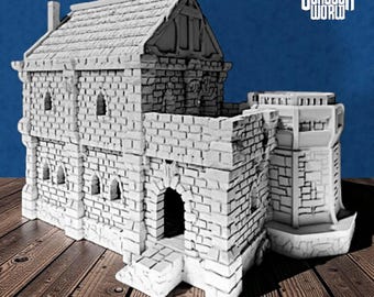 Noble House Terrain – Aristocrat Manor & Lord’s Residence | Dungeons and Dragons Tabletop Terrain