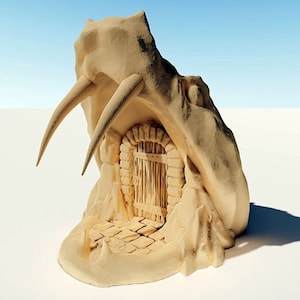 Snake Entrance by Wonderworlds | Dungeons and Dragons | D&D | Wargames | DnD | Tabletop Games | Scatter Terrain