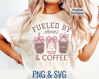 Iced Coffee PNG, Retro Smiley Face Sublimation Design (Digital Download)