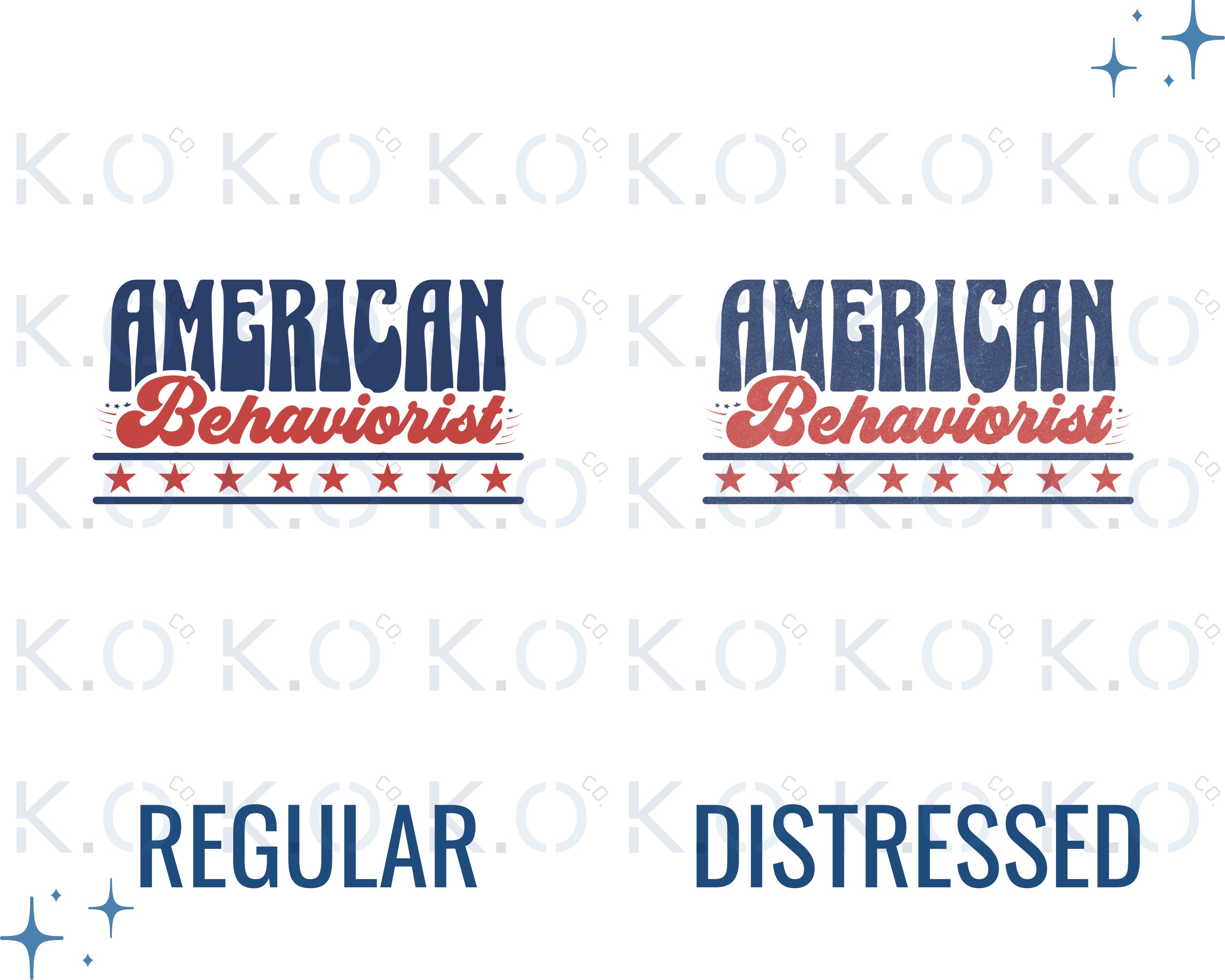 BCBA Svg 4th of July, Retro 4th of July Png Bcba, July 4th Svg Sped ...