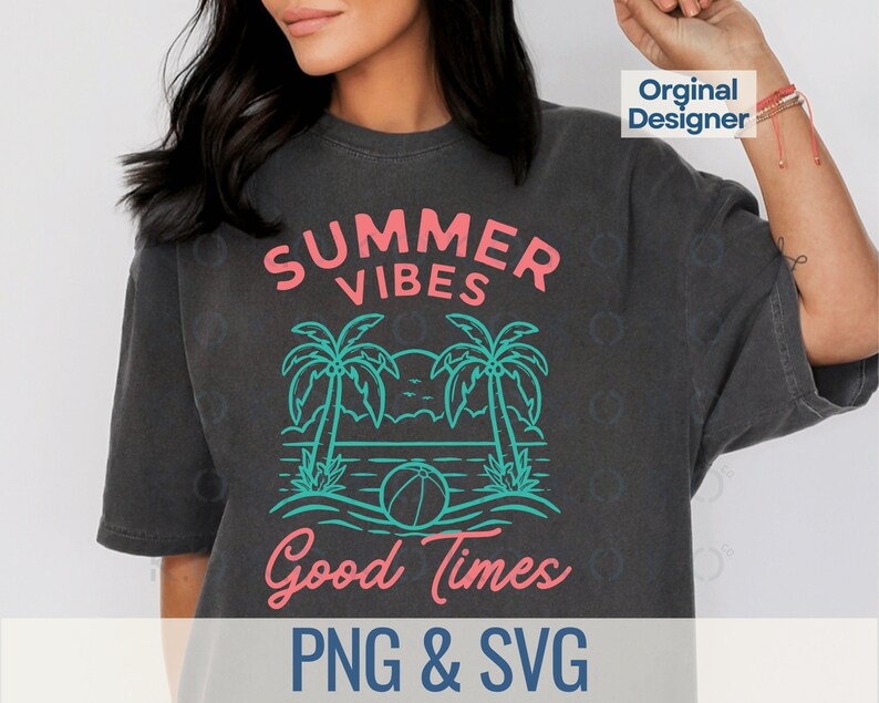 Summer Vibes Png, Beach Sayings Png, Beach Vacation Shirt Svg, Retro ...