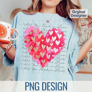 Valentines Brushstroke Hearts PNG, Retro Valentine Png, Glitter Heart Png, Paint stroke heart png, Valentine Heart Png, Valentine Love Png