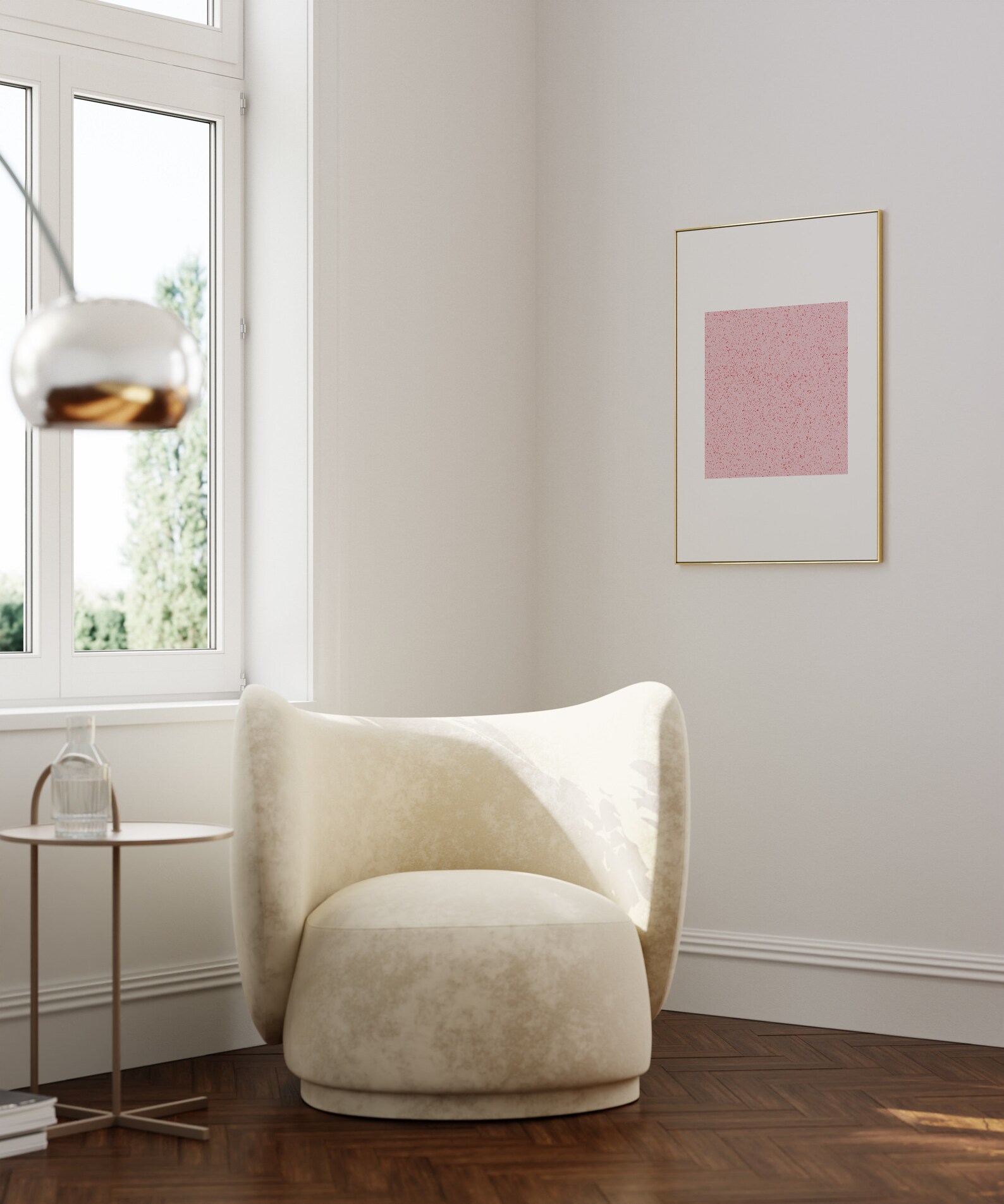 Red Dots Wall Art Abstract Art Prints Stylish Printable Wall Etsy