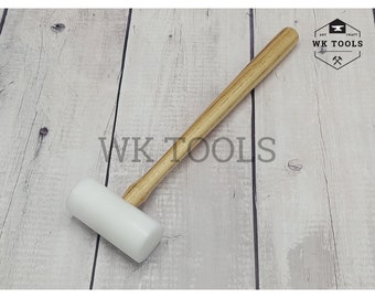 Nylon hammer, plastic hammer, soft-faced hammer. Non-kickback