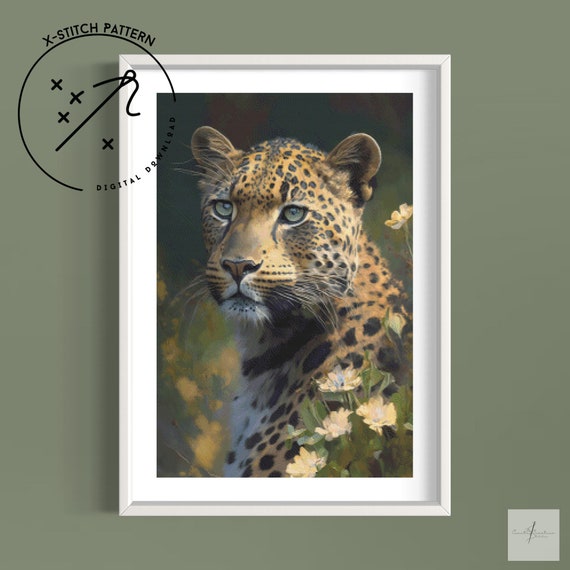 Mystique Counted Cross Stitch Pattern, Full Cover X Stitch, Downloadable Cross Stitch Chart, Large X-Stitch Pattern, DMC, PDF