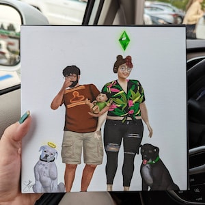 Custom Simulation Family with Plumbob