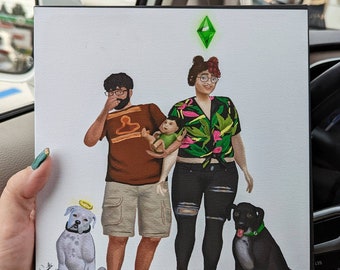 Custom Simulation Family with Plumbob