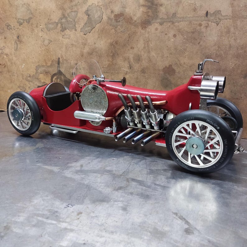 Hot Rod Sewing Machine Car - Etsy