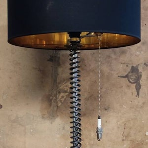 Desk lamp in the loft style, industrial.