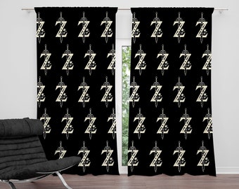 Zelda Game Curtain, Game Art Decor, Custom Gaming Curtain, Zelda Map Curtain, Legend of Zelda Curtain for Bedroom Living Room, Zelda Decor